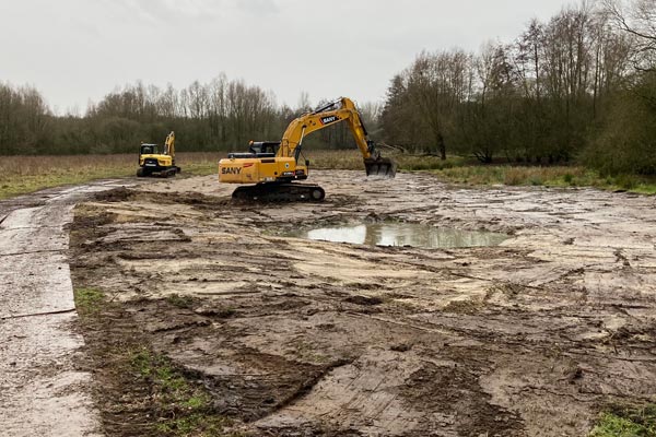 Baggerarbeiten – Finke & Dülmer Landschaft und Umwelt GmbH Heiden